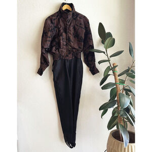 Bogner Brown and Black Ski Jacket